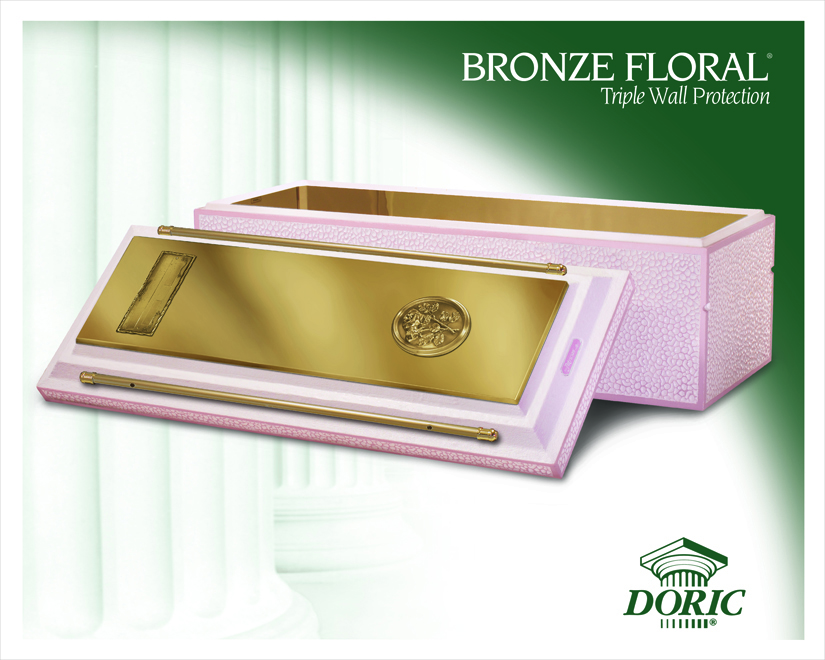 Bronze Floral Bars